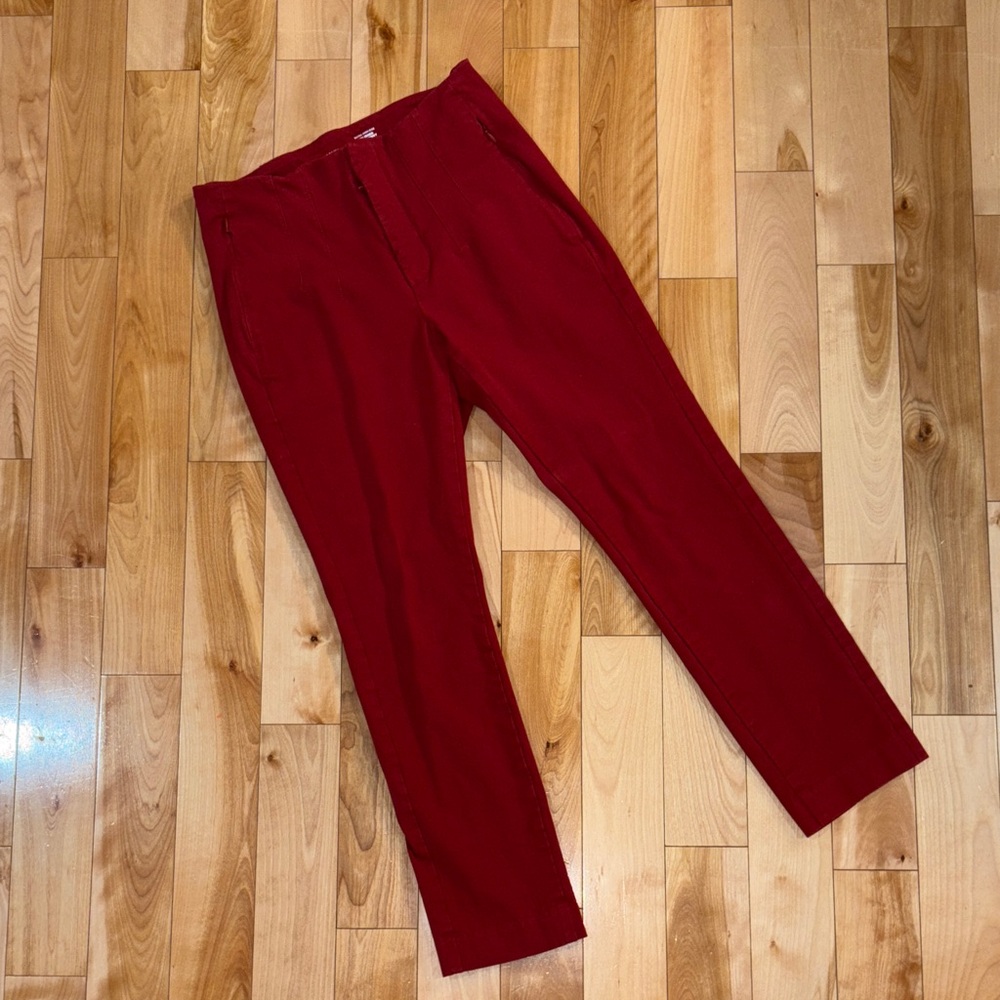 Old Navy Pixie Skinny red pants